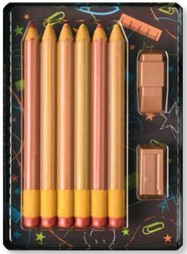 WE Čokoládová sada pastelek 40g