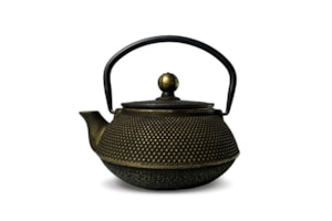 Lushan - čierno-zlatá čajová kanvica 500 ml