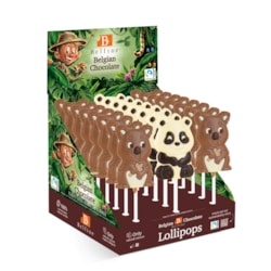 Koala / Panda - lízátka z mléčné a bílé čokolády 25 g.