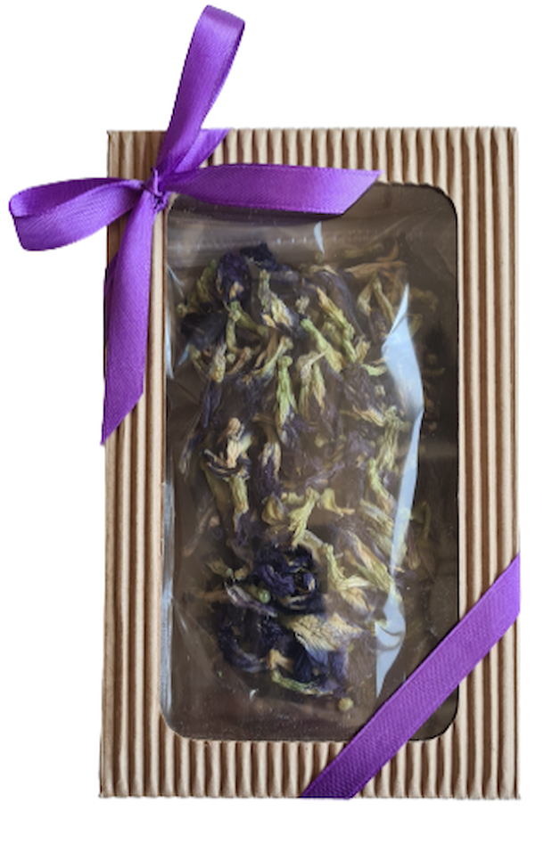 Dárková kazeta - Modrý čaj - Klitorie ternatská - doplněk stravy