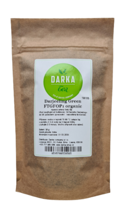 Darjeeling Green FTGFOP1 organic - zelený čaj