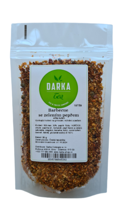 Barbecue so zeleným korením