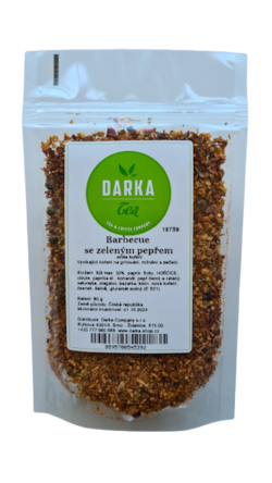 Barbecue so zeleným korením