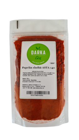 Paprika sladká ASTA 140