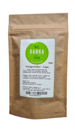 Gunpowder - Lipa - aromatizovaný zelený čaj
