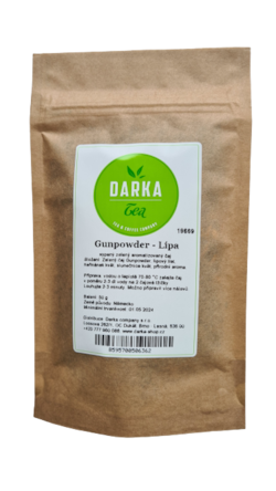 Gunpowder - Lípa - aromatizovaný zelený čaj