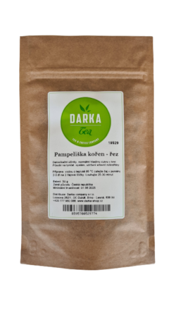 Pampeliška kořen - řez