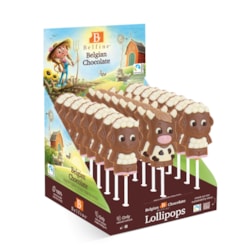 Ovečka / Kravička - lízátko z mléčné čok. 25 g.