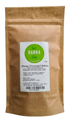 Mango-Pomeranč-Šafrán - ovocný čaj