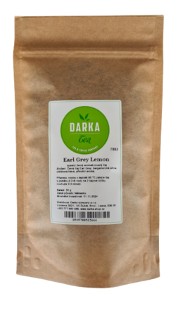 Earl Grey Lemon - čierny aromatizovaný čaj
