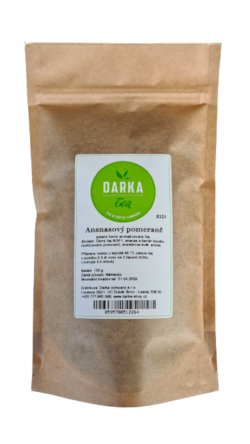 Ananasový pomeranč - čierny aromatizovaný čaj