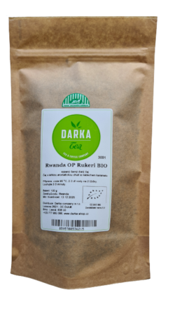 Rwanda OP Rukeri BIO - černý čaj