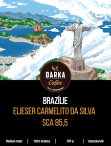 Brazília Elieser Carmelito Da Silva SCA 85,5 - zrnková káva