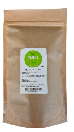 Moruše list bílá - řez