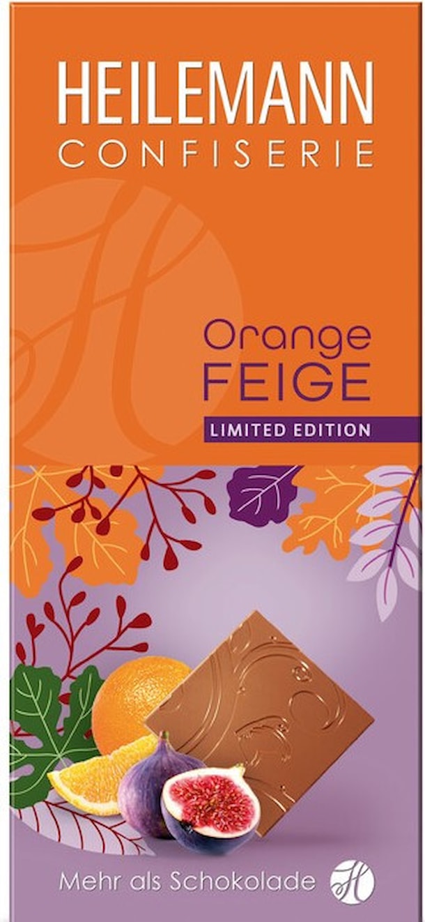 HE Mléčná čokoláda s fíky a pomerančem.
