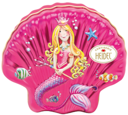 HD Mořská víla - plněná mléčná čokoláda 86g /plech.