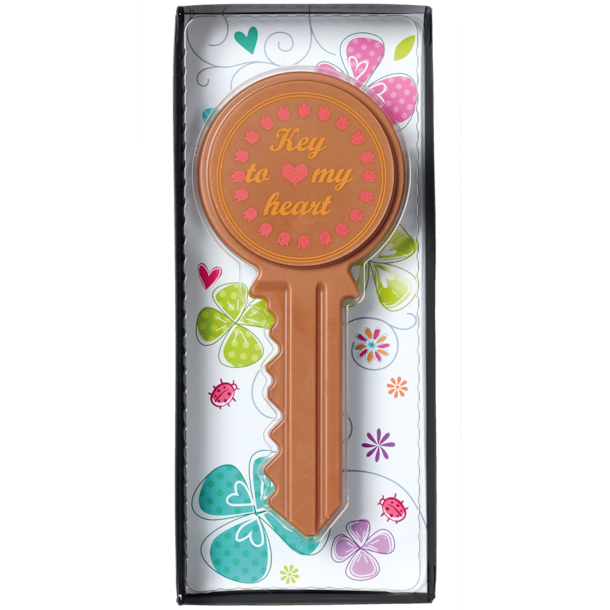 WE "Klíč k mému srdci" z mléčné čokolády 50g