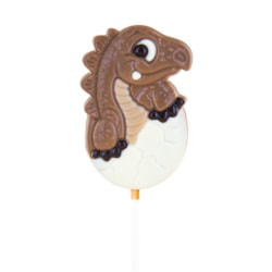 Dinosauři - lízátka z mléčné čokolády dekorované 25 g.