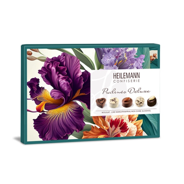 HE Kolekce nugátových a marcipánových pralinek bez alkoholu 143g