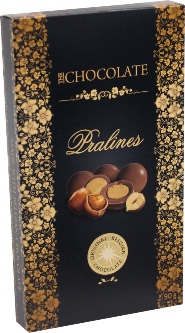 Mléčná čokoláda formovaná s lísko oříškovou náplní 90g