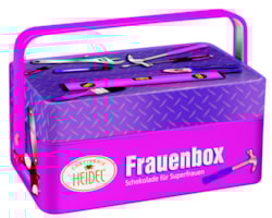 HD Dámské nářadí - plněná mléčná čokoláda 86g / plech