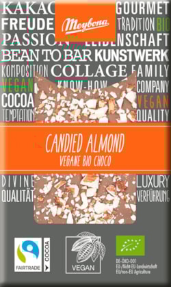 ME BIO veganská mléčná čokoláda s mandlemi a solí 30g