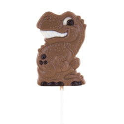 Dinosauři - lízátka z mléčné čokolády dekorované 25 g.
