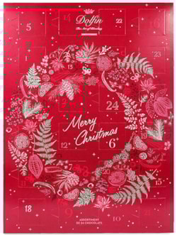 "Vánoční věnec" adventní kalendář /6 příchutí/24 ks/ 108g