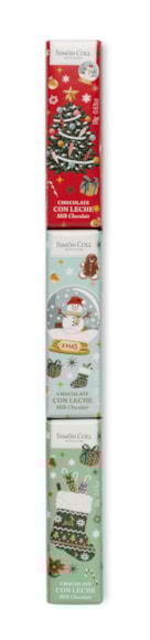 SC Mléčná čokoláda 54 g (3x18g) / vánoce