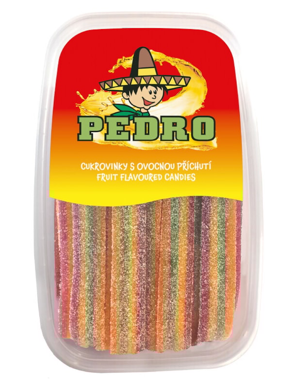 Kyslé dúhové pásky 750g