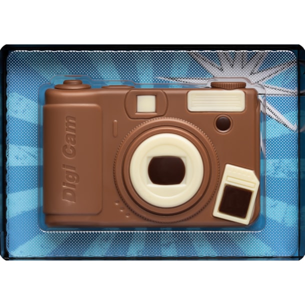 WE "Fotoaparát" reliéf z mléčné čokolády 70g