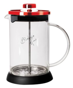 French Press kanvica a kávovar 350 ml, červená