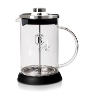 Konvička na čaj a kávu French Press 800 ml, čierna