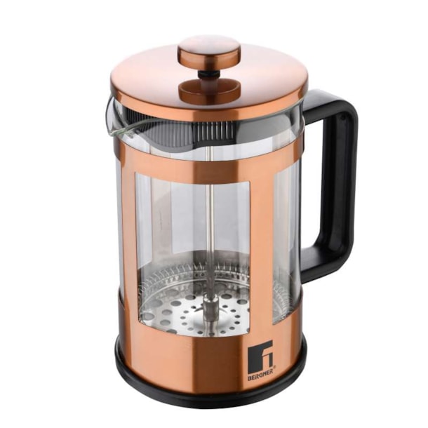 Konvička na čaj a kávu French Press 800 ml, zlatá Copper
