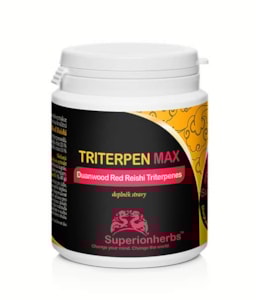 Triterpen MAX - Red Reishi 20% triterpenů - 90 kapslí