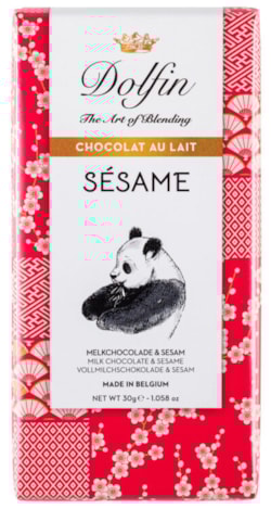 Mléčná čokoláda se sezamem 30g