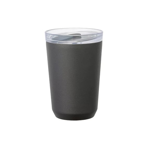 Kinto To Go Tumbler termohrnek Černý 360 ml