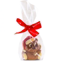 Vánoční  figurky z mléčné  čokolády dekorované 25g