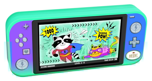 HD "Herní konzole" plněná mléčná čokoláda 86g /plech.