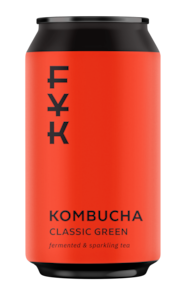 Kombucha Čierny čaj - plechovka 330 ml