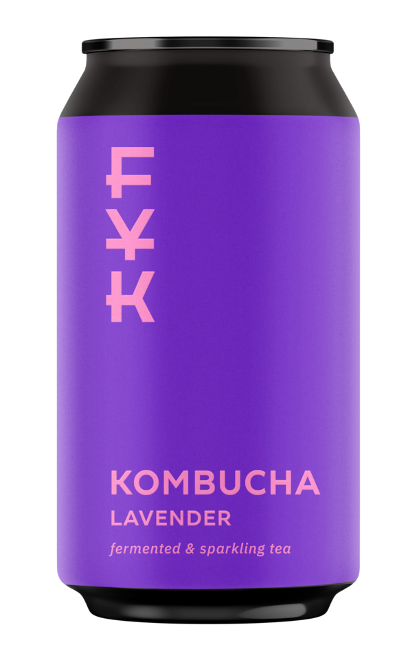 Kombucha Levanduľa - plechovka 330 ml