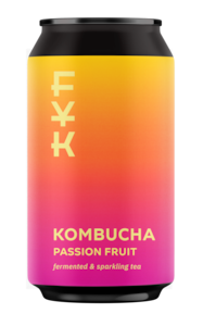 Kombucha Maracuja - plechovka 330 ml