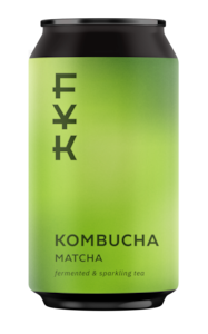 Kombucha Matcha BIO - plechovka 330 ml