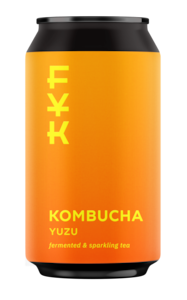 Kombucha Yuzu - plechovka 330 ml