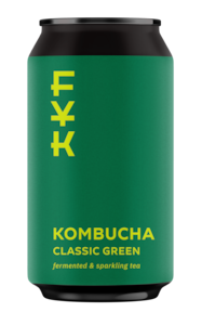 Kombucha Zelený čaj - plechovka 330 ml