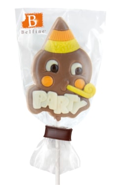 Párty - lízátka z mléčné a bílé čokolády 25 g.