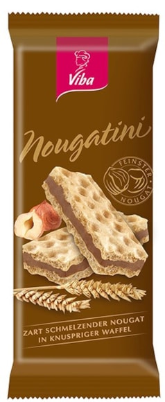 VIBA Nougatini - nugát v oplatce 40g