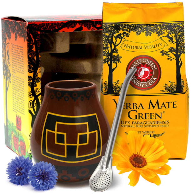 Yerba Maté Exclusive Green Enjoy Cola - dárková kazeta