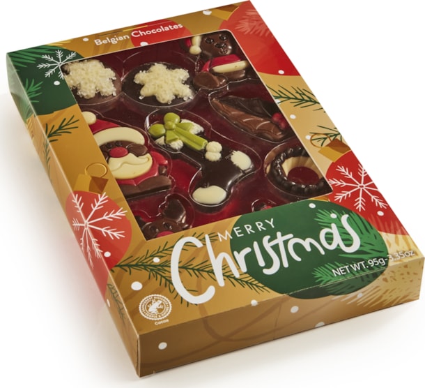 IX  Dárkové balení vánoční čokolády  95g