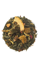 Záhrada Manga a Šafránu - zelený aromatizovaný čaj